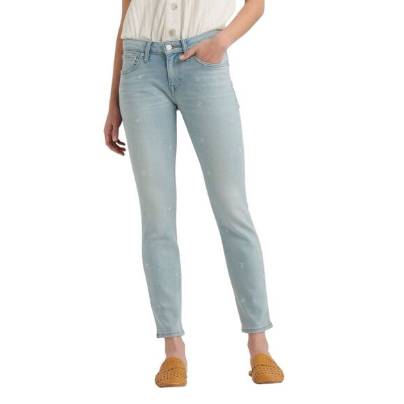 NWT Lucky Brand (12/31) Lolita Embroidered Skinny Jean - Picture 4 of 14